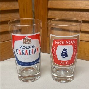 Vintage Canadian and Export Ale Glass Set 🇨🇦